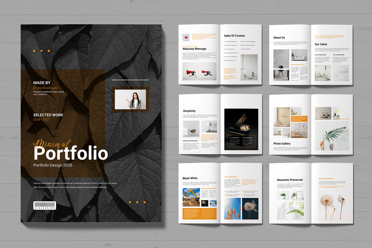 Minimal Portfolio Template