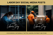 61 Labor day social media posts set, a Social Media Template by Walldecorated (Thumbnail 20 of 29)