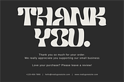 Card Template Thank You, a Graphic by Dheny Designer (Thumbnail 3 of 11)