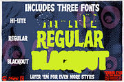 Terror Eyes - Layered Horror Font, a Handwritten Font by Remedy667 (Thumbnail 3 of 6)