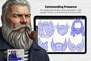 1800+ Male Character Procreate Stamp, a Brush Add-On by Selentaori Studio (Thumbnail 5 of 16)