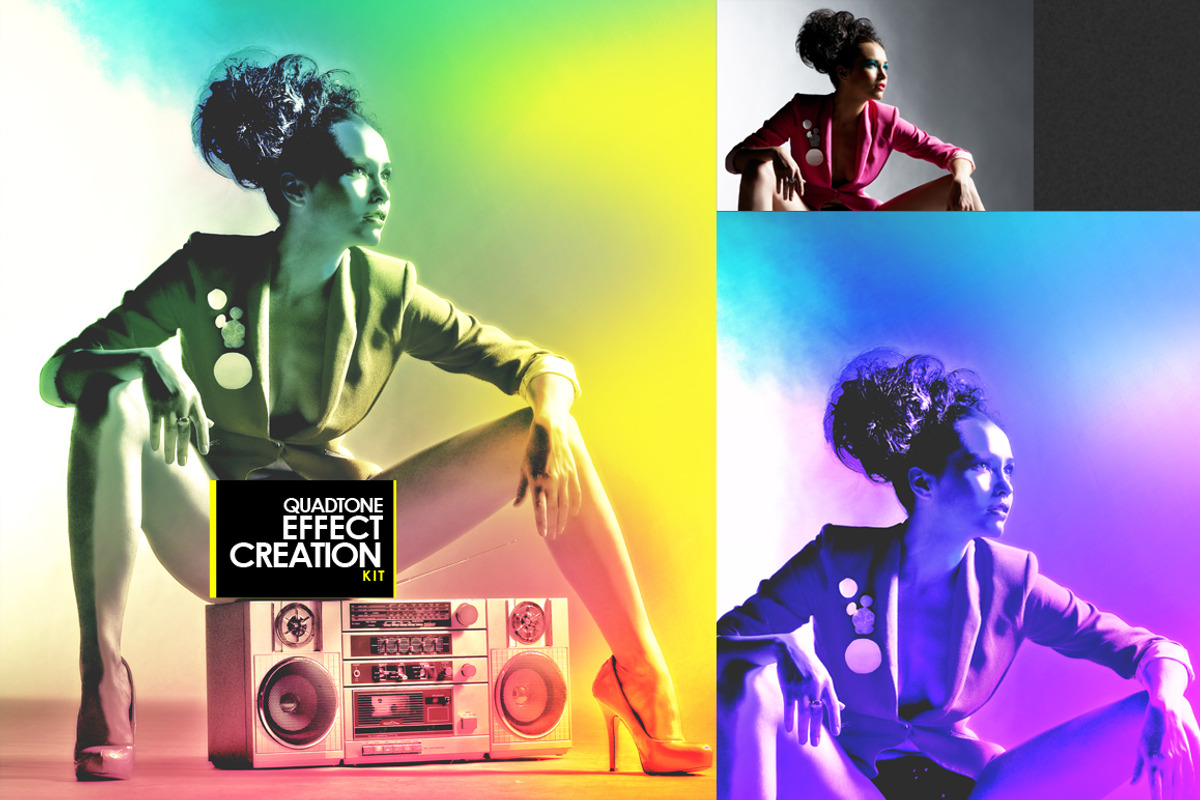 Quadtone Effect Creation Kit, an Action Add-On by mrcharlesbrown (Photo 9 of 16)