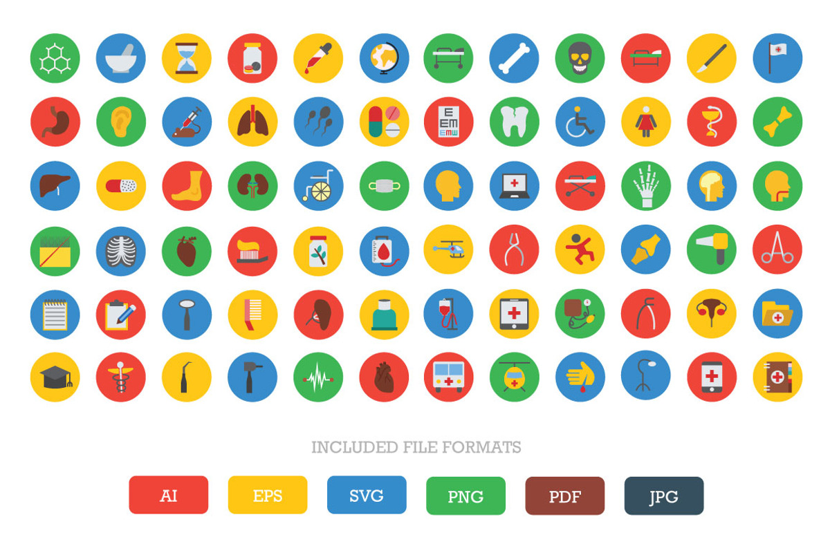 125+ Medical Vector Icons, an Emoji Icon by Creative Stall (Photo 5 of 5)