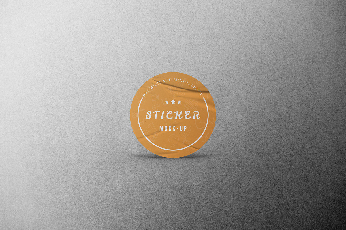 Sticker Mockup, a Product Mockup by ExplicitConcepts