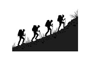 Mountain Adventure Silhouette Bundle, an Object Graphic by Gfx_Store (Thumbnail 2 of 16)