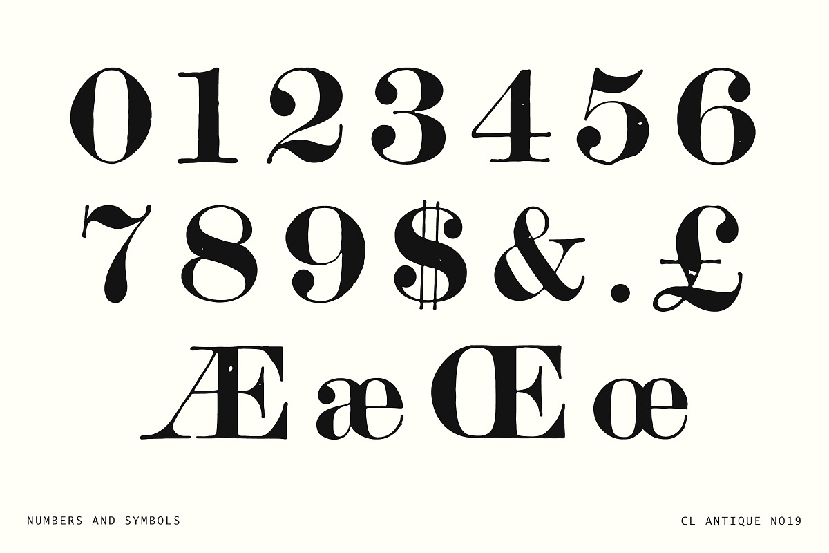 Vintage Hand-Printed Serif Typeface, a Serif Font by Century Library (Photo 5 of 5)