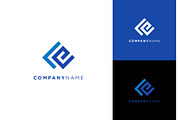 Letter LE Line Minimalist Logo, a Branding & Logo Template by ika trisiana (Thumbnail 2 of 2)