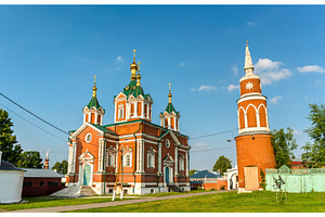 Brusensky assumption convent in kolomna russia stock photo containing church, an Architecture Photo by Leonid Andronov