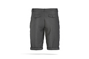 Black Men's Casual Shorts 3D Model, an Object 3D Model by rebrandy (Thumbnail 2 of 9)