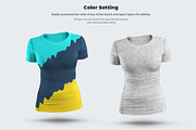 4 Sports 3D Mockup T-Shirt, a Shirt Mockup by Grow Design Craft Studio (Thumbnail 2 of 8)