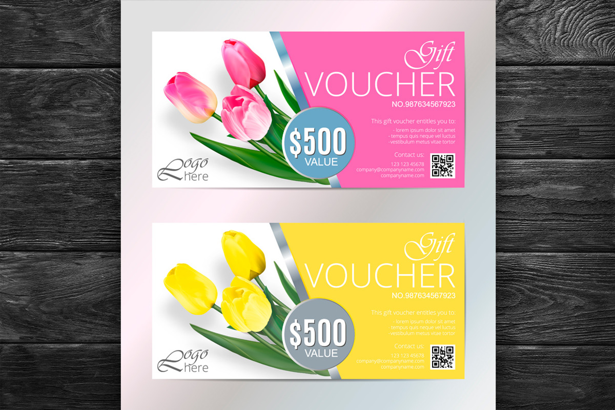 Vector Vouchers MEGA Bundle, an Invitation Template by leezarius (Photo 14 of 14)