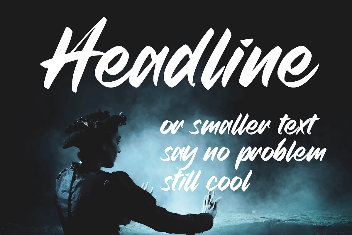 Spotlight - Handwritten Font, a Script Font by MOCOSANS (Photo 3 of 5)