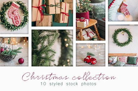 Christmas holidays collection featuring christmas, christmas pattern, and