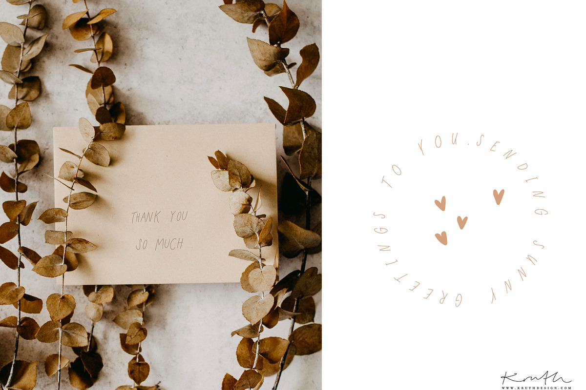 The Just Saying Hi Font /handwritten, a Handwritten Font by KruthDesign (Photo 4 of 7)