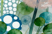 Magical Pink Dandelions, a Decorative Illustration by yahu88studio (Thumbnail 2 of 3)