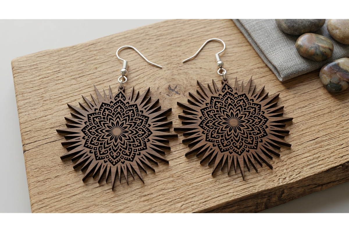Mandala Jewelry SVG, an Object Graphic by hafijul (Photo 5 of 11)