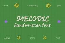 Melodic Playful & Retro Groovy Font