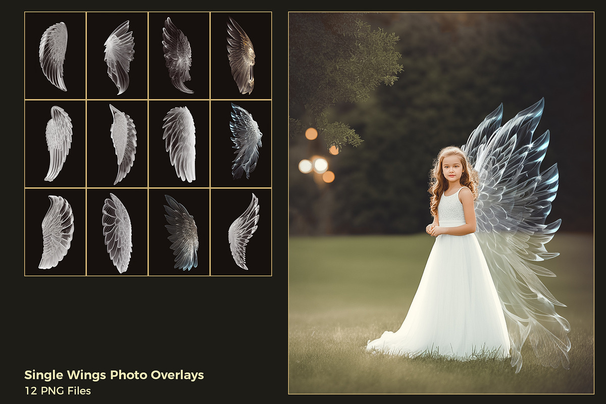 Angel Wings Overlays, a Photo by HappyNews (Photo 3 of 11)