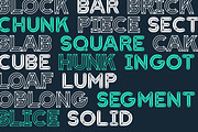Block Typeface, a Font by Studio Bayley (Thumbnail 3 of 5)
