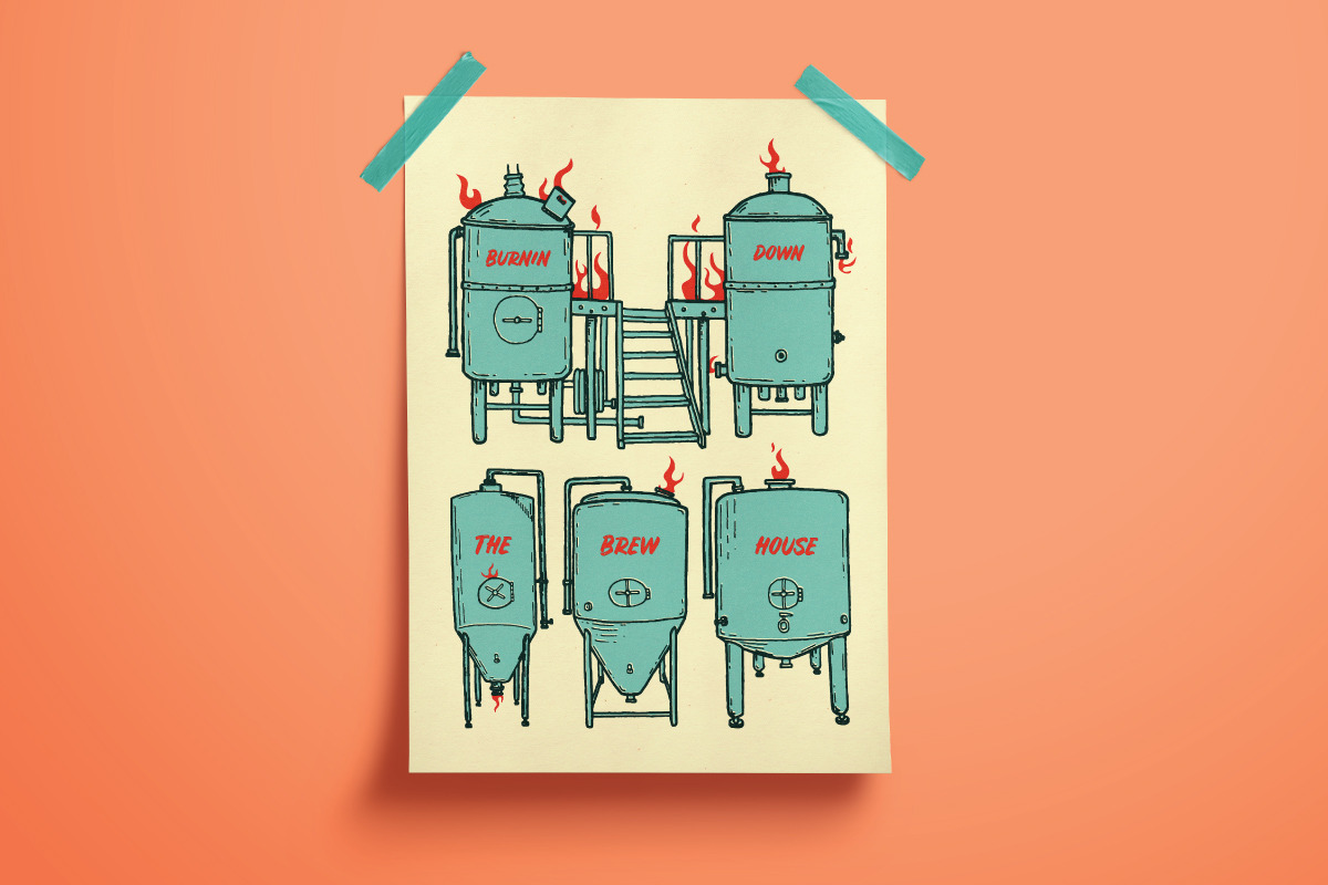 Brewer's Reserve Vector Set, a Food Illustration by Illustrated Everything (Photo 11 of 11)