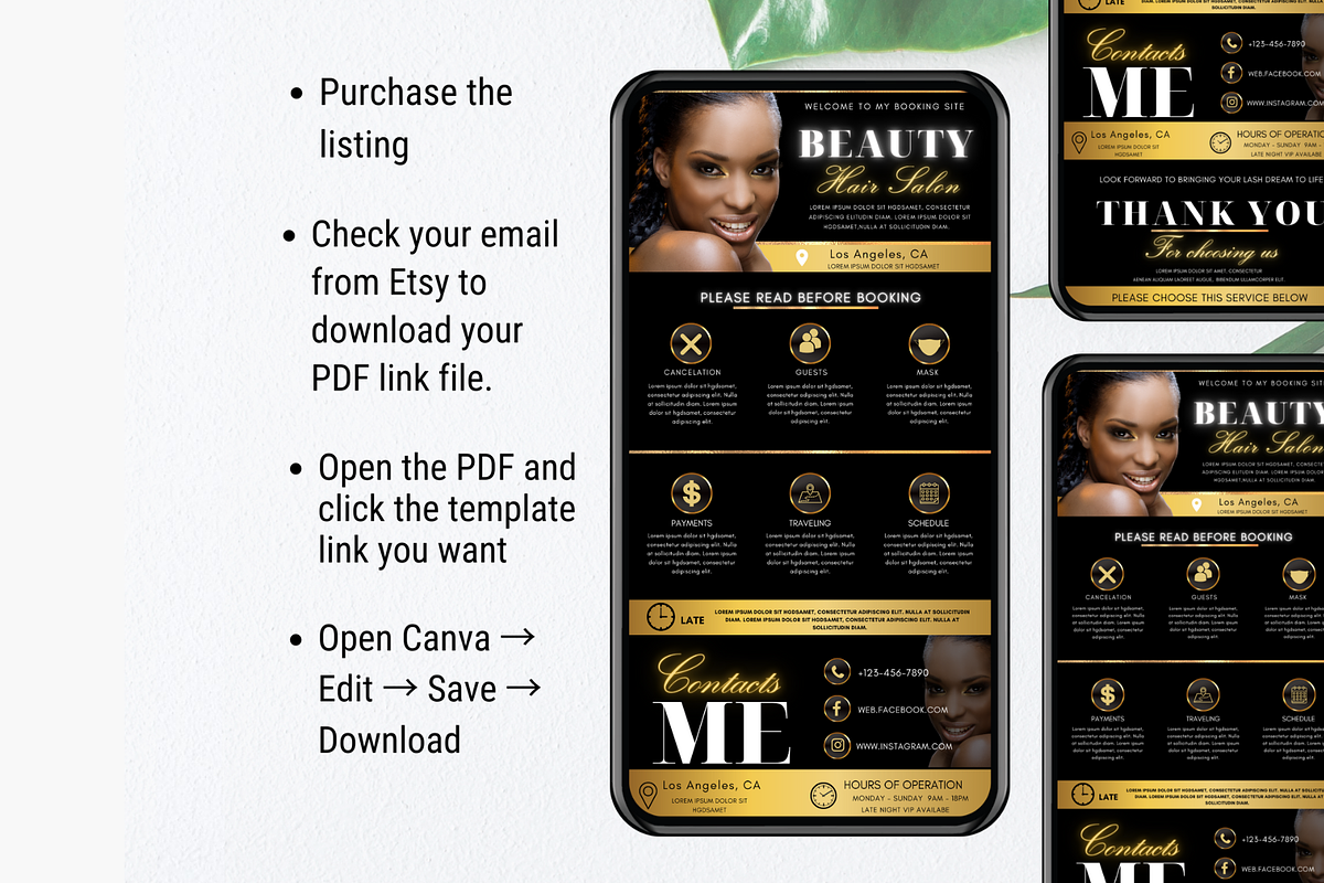 Acuity Scheduling Template, a Templates & Theme by TimCanvaTemplate (Photo 5 of 5)