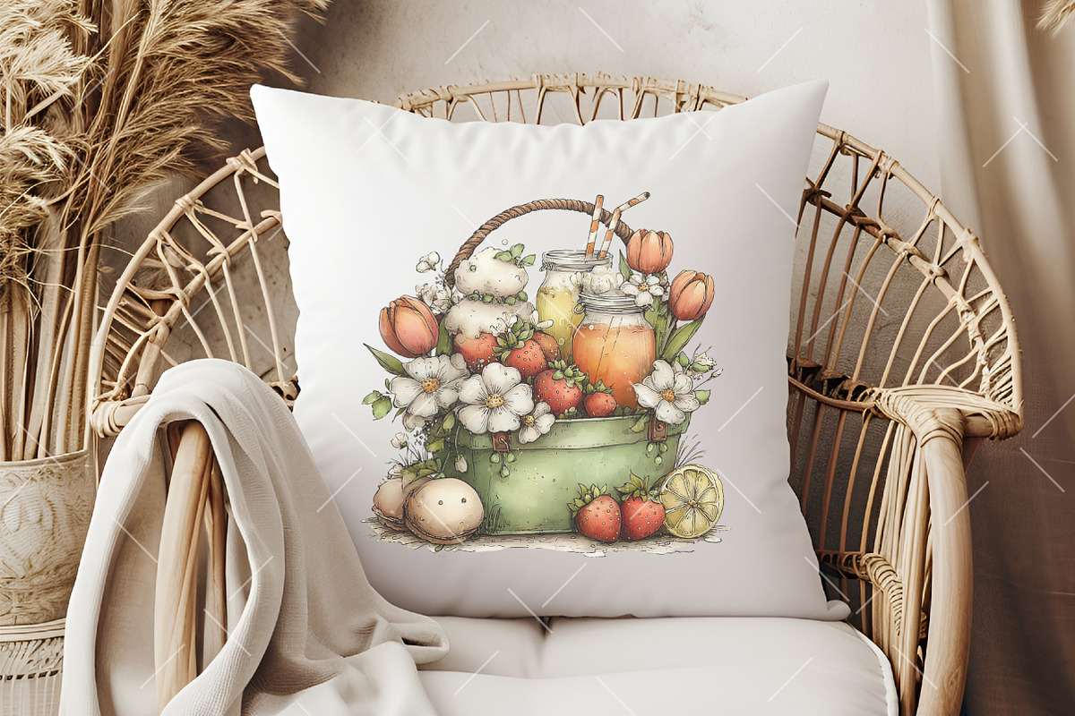 Whimsical Spring Clipart Bundle, an Illustration by OK Design (Photo 6 of 6)