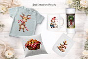Cozy Farmhouse Christmas Clipart, an Illustration by Artnoy (Thumbnail 7 of 8)