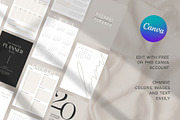 Yearly Printable Planner CANVA, a Magazine Template by Marketello Studio (Thumbnail 7 of 8)