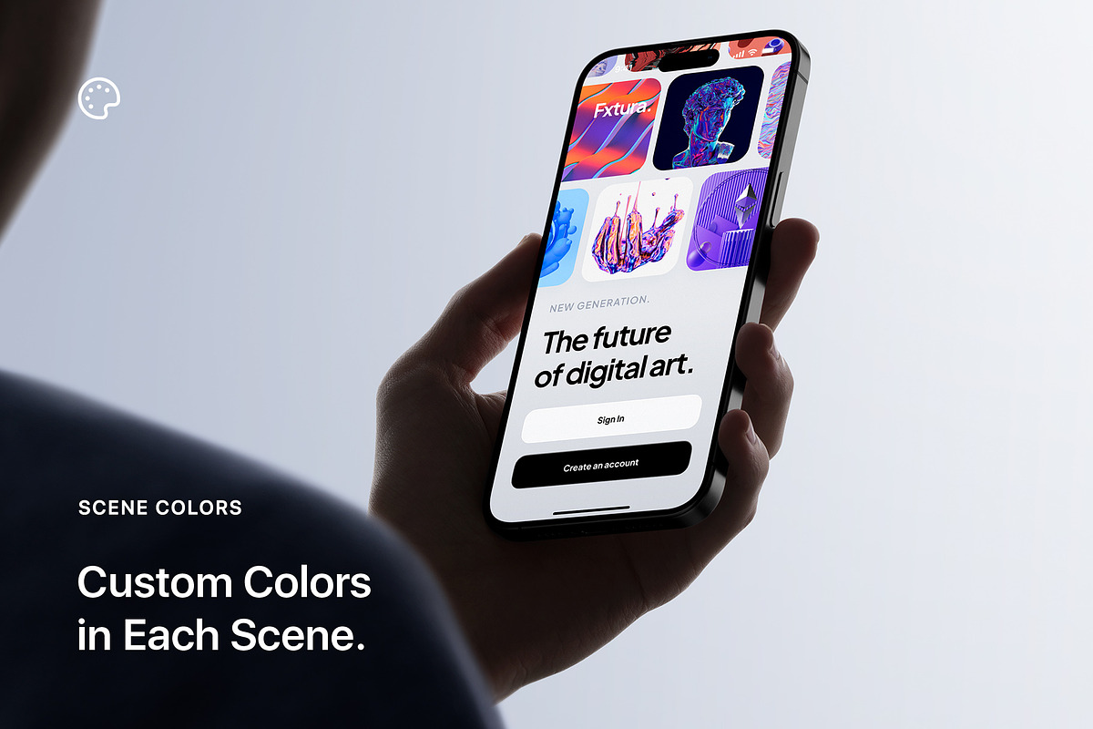 15 Phone 15 Pro In Hand Mockups, an iPhone Mockup by Asylab (Photo 7 of 26)