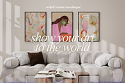 HELIA | Eclectic Frame Mockup Set, a Household Mockup by SoleilHomeMockups (Thumbnail 10 of 11)