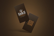 Vertical Double Sided Card Mockup x4, a Product Mockup by SmartDesigns (Thumbnail 3 of 9)