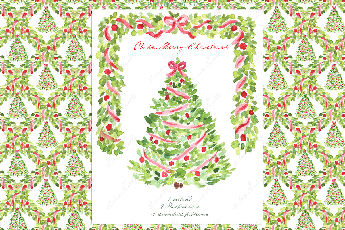 Oh So Merry Christmas Red White Bow, a Graphic by LABFcreations (Photo 6 of 7)