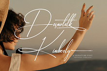 Desmotalk Kimberly | Signature Font