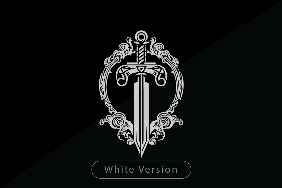Sun Sword Crest Logo Template, a Branding & Logo Template by Heavtryq Design (Photo 2 of 4)