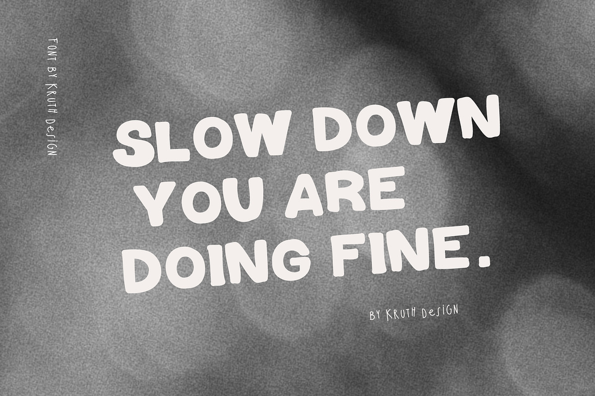 The Slow Morning / Bold Font Sript, a Script Font by KruthDesign (Photo 5 of 10)