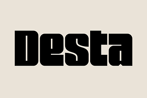 Desta – Font Family