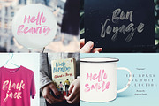 Supreme Spirit Brush Font, a Font by Cruzine (Thumbnail 9 of 10)