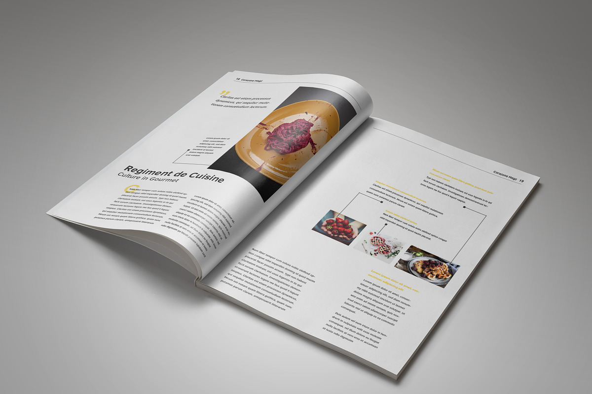 Corazone Magazine (2017 Edition), a Magazine Template by Bokuto (Photo 11 of 17)