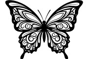 Elegant Butterfly Silhouette, an Object Graphic by Designer_Momina (Thumbnail 17 of 18)
