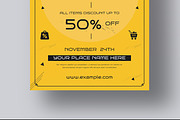 Black Friday Sale Flyer Template, a Flyer Template by MightyDesign (Thumbnail 5 of 8)