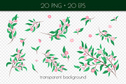 Cute Flowers | Floral Collection EPS, a Decorative Illustration by AnnaViolet_store (Thumbnail 2 of 5)