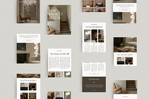 Interior Design Newsletter Templates