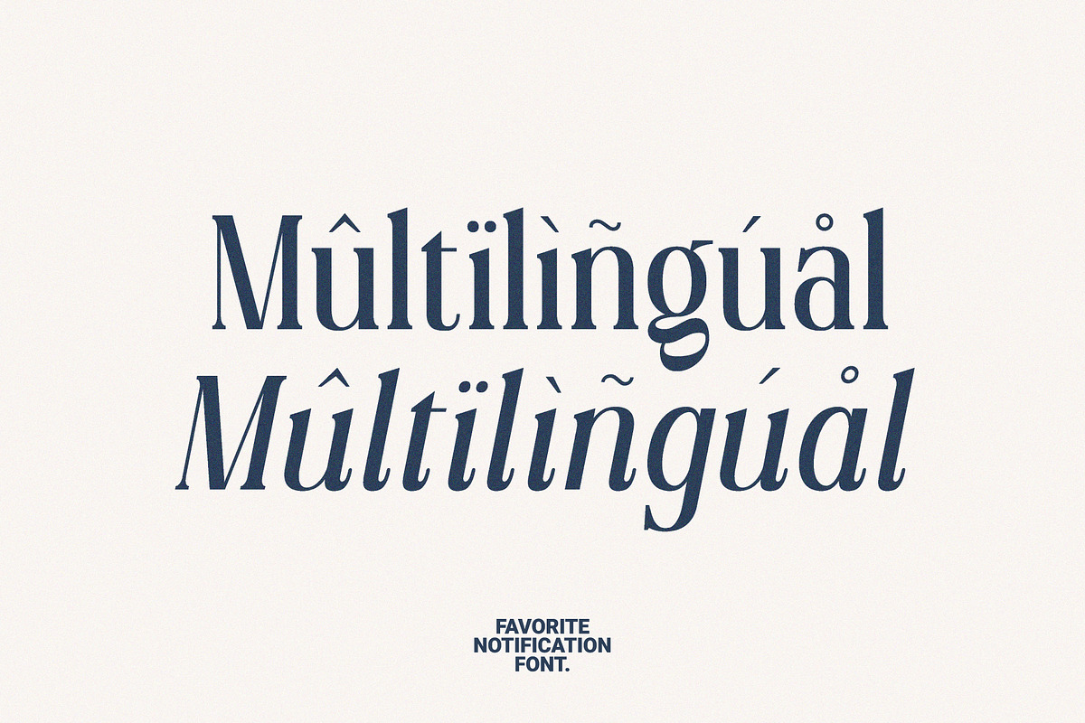 Favorite Notification, a Serif Font by Prioritype Co (Photo 42 of 43)
