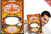 Circus Party Carnival Poster, a Decorative Illustration by Aurielaki Stock Images (Thumbnail 1 of 2)