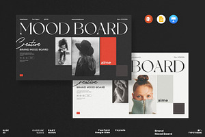 Brand  /  Mood And Brief, a Presentation Template by Aura Agency