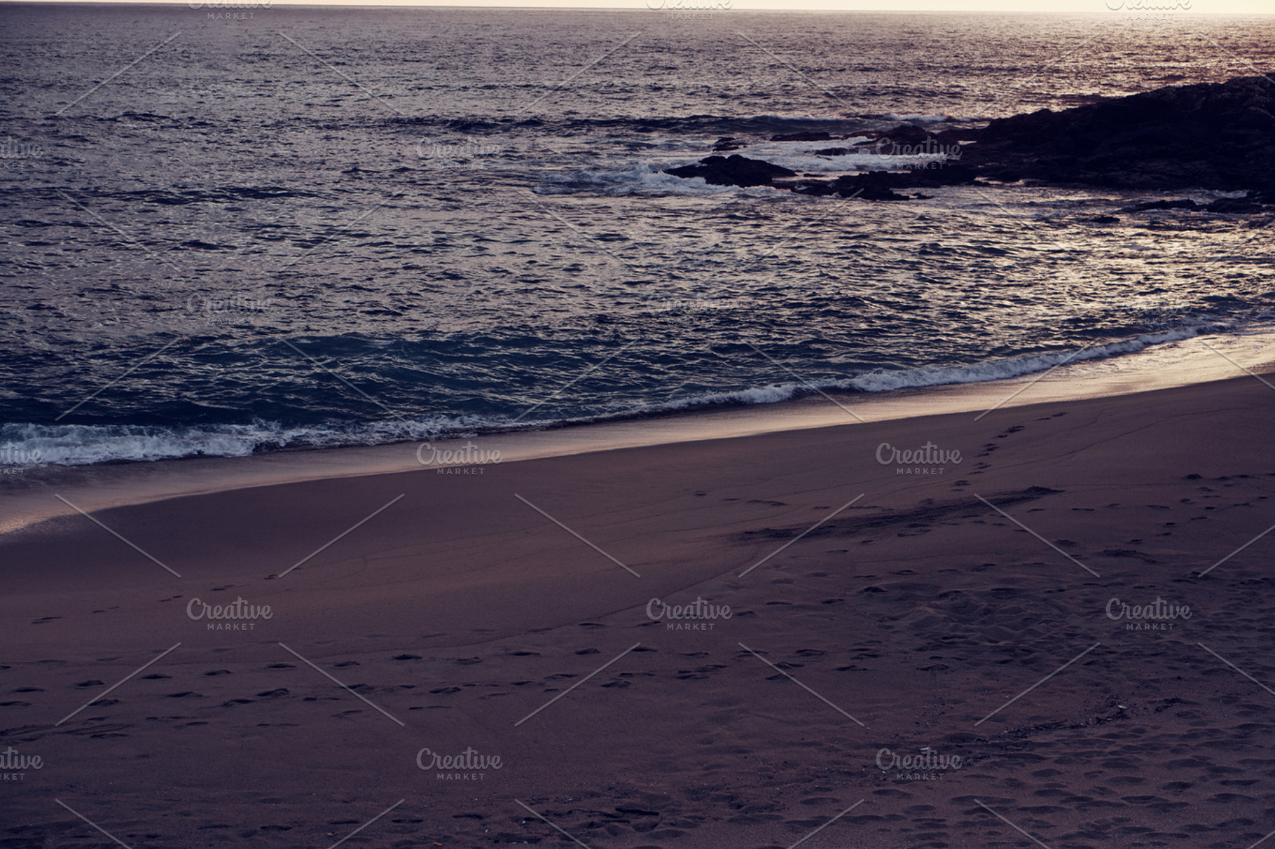 empty beach