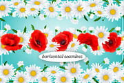 Red Poppies and Chamomile, a Decorative Illustration by artabramova (Thumbnail 3 of 5)