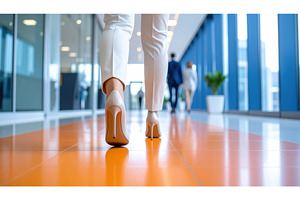 Woman in high heels walking through, a Person Photo by Igor Tichonow