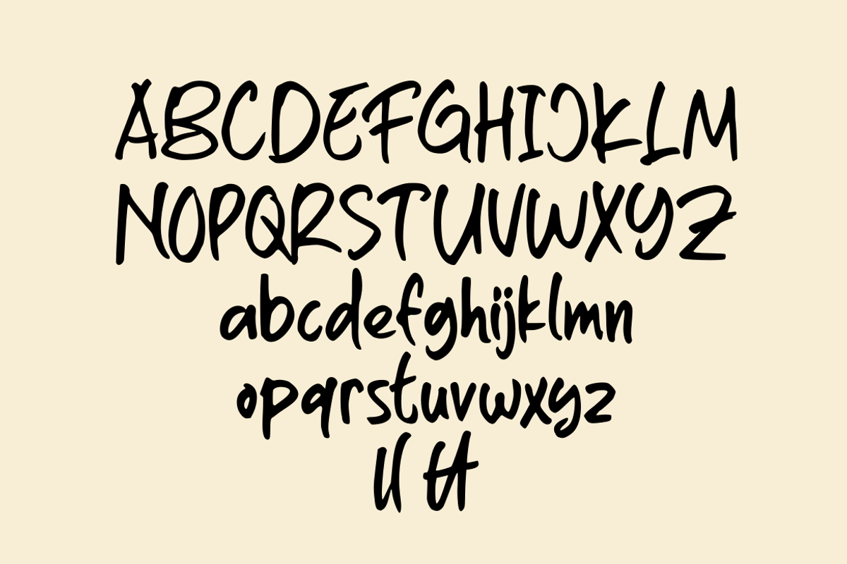 Mbaleni - Handwritten Font, a Handwritten Font by GFRcreative (Photo 2 of 4)