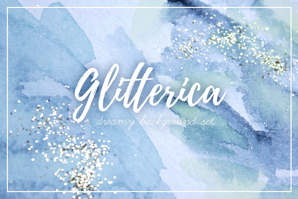 Glitterica Background Set, a Texture Graphic by eclosque (Photo 1 of 7)